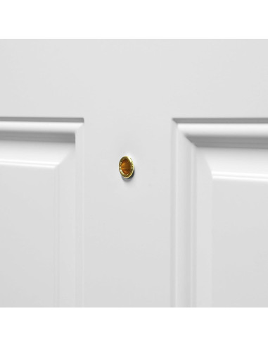 Visor de puerta Prime-Line U 10313 180 bronce clásico