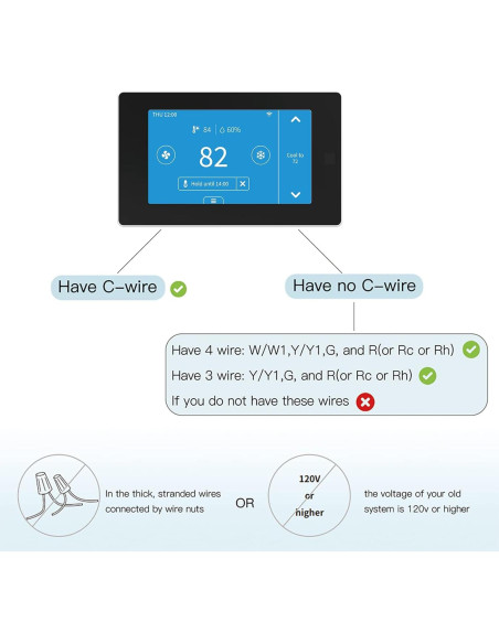Termostato Inteligente WiFi MoesGo Programable con Sensor Termostato Inteligente WiFi MoesGo Programable con Sensor