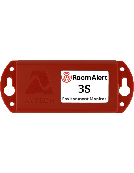 Monitor Ambiental Room Alert 3S AVTECH - Temperatura y Seguridad Monitor Ambiental Room Alert 3S AVTECH - Temperatura y Seguridad