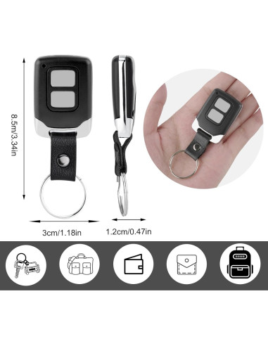 Control Remoto Universal para Puerta de Garaje DDCafor 893MAX