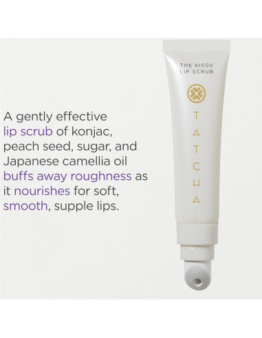 Exfoliante Labial Kissu Tatcha 11.4x2.5cm Hidratante