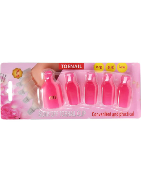 KADS Kit de Clips para Quitar Esmalte de Uñas de Gel - 10 Piezas KADS Kit de Clips para Quitar Esmalte de Uñas de Gel - 10 Piezas