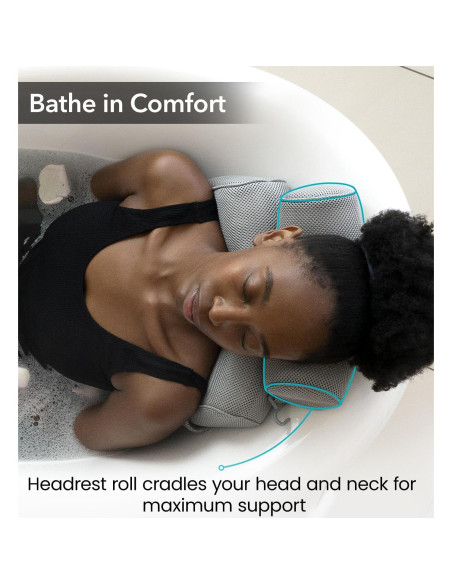 Almohada de Baño Everlasting Comfort - Cojín Suave para Spa Almohada de Baño Everlasting Comfort - Cojín Suave para Spa