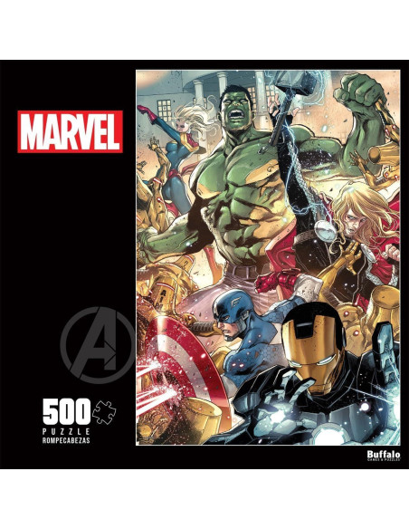 Rompecabezas 500 Piezas Marvel Avengers Buffalo Games 54x38 cm Rompecabezas 500 Piezas Marvel Avengers Buffalo Games 54x38 cm