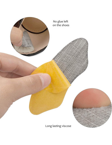 Protectores de Talón MATIE FIX - 4 Pares Cojines Ajustables