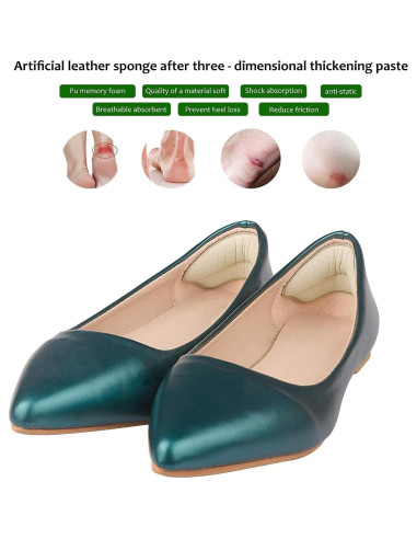 Protectores de Talón MATIE FIX - 4 Pares Cojines Ajustables