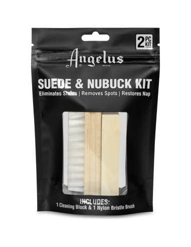 Kit Limpiador Suede/Nubuck Angelus - 3.2x10.9cm, 81.65g