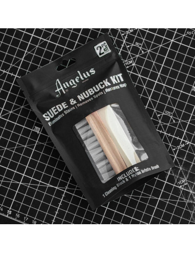 Kit Limpiador Suede/Nubuck Angelus - 3.2x10.9cm, 81.65g