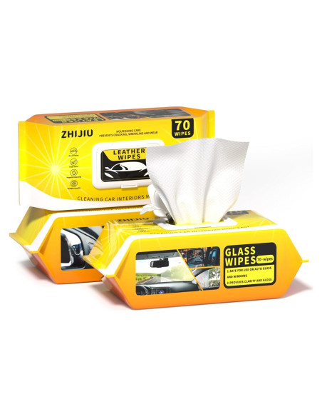 Toallitas de Limpieza para Automóvil ZHIJIU 70 Unidades 20x20 cm Toallitas de Limpieza para Automóvil ZHIJIU 70 Unidades 20x20 cm
