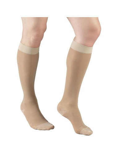 Medias de Compresión Truform 1773 para Mujeres, 15-20 mmHg, Nude