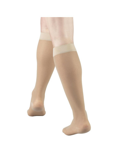 Medias de Compresión Truform 1773 para Mujeres, 15-20 mmHg, Nude