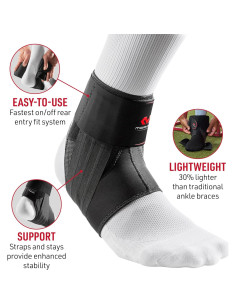 Faja de Tobillo McDavid Phantom Sin Cordones Mediano Grande 2