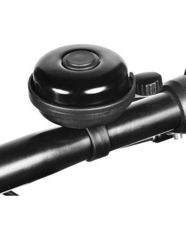 Timbre de Bicicleta Accmor AC8076 Aluminio Negro 21-22mm