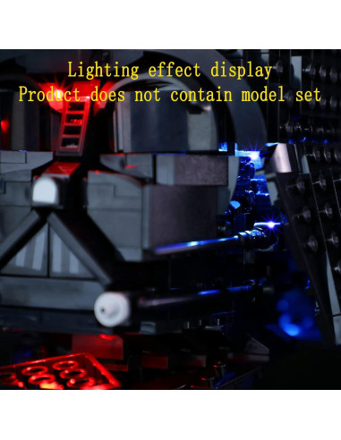 Kit de Luz LED para Casco Darth Vader Lego 75304 - Iluminación