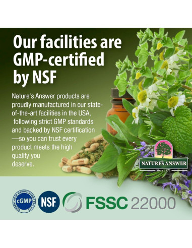 Extracto de Regaliz Orgánico Nature's Answer 2000mg 30g