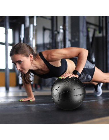 Bola de Medicina 3.63kg WYNTRIUM - Entrenamiento Fuerza y Equilibrio