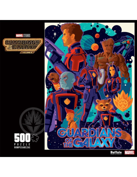 Rompecabezas 500 piezas Marvel Buffalo Games Guardianes de la Galaxia Rompecabezas 500 piezas Marvel Buffalo Games Guardianes de la Galaxia