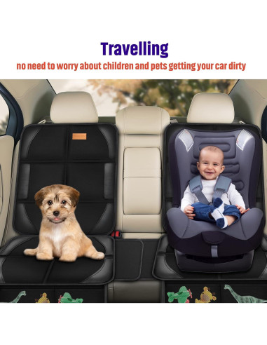 Protector de Asiento de Coche Bacgnyer - 2 Unidades, Impermeable