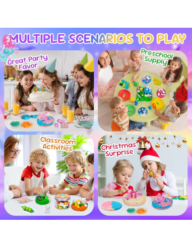 Kit de Plastilina Sensorial 8 Tarros JOY SPOT! No Tóxica