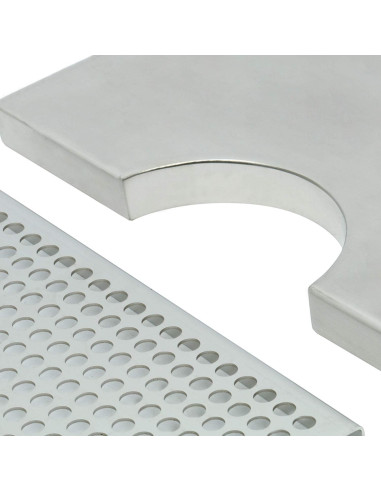 Bandeja de Goteo Acero Inoxidable DasMarine 30.48x17.78 cm