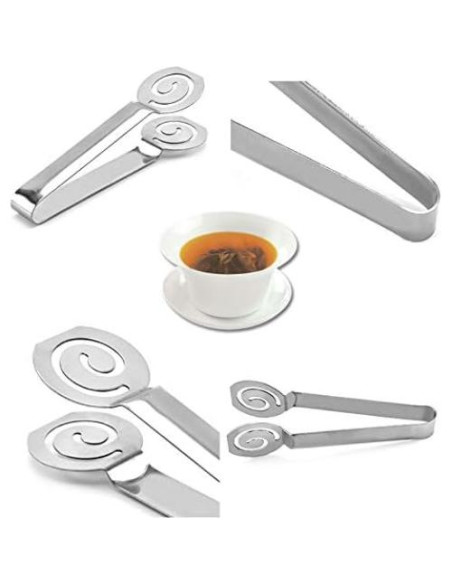 Prensador de Bolsitas de Té Youfui Acero Inoxidable 13.7 cm Prensador de Bolsitas de Té Youfui Acero Inoxidable 13.7 cm