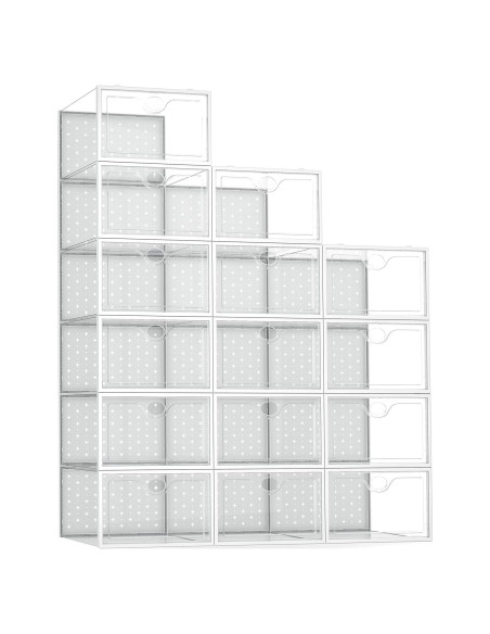 Cajas de Almacenamiento de Zapatos Pinkpum 15 Unidades X-Large Cajas de Almacenamiento de Zapatos Pinkpum 15 Unidades X-Large