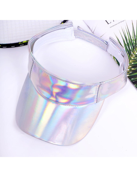 Sombrero Visera Solar Ajustable Marrywindix Unisex Plateado Sombrero Visera Solar Ajustable Marrywindix Unisex Plateado