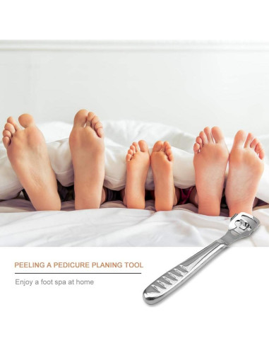 Raspador de Piel Dura para Pies Codream con Estuche y 10 Cuchillas