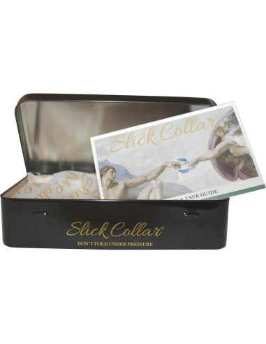 Soporte de Cuello de Camisa Slick Collar con 3 Tamaños Ajustables
