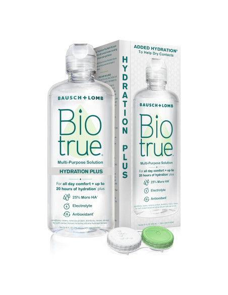 Solución Multiusos Biotrue Hydration Plus 295.74 ml Bausch + Lomb Solución Multiusos Biotrue Hydration Plus 295.74 ml Bausch + Lomb