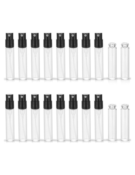 Mini Botellas de Perfume Reutilizables ZbFwmx 2.5ml - 50 Piezas Mini Botellas de Perfume Reutilizables ZbFwmx 2.5ml - 50 Piezas