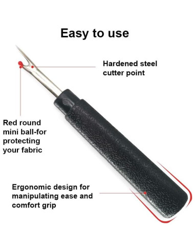 Desgarradores de Costura Aipker 2PCS Ergonómicos 8.89 y 12.7 cm