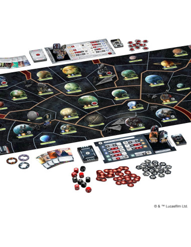 Juego de Mesa Star Wars: Borde Exterior para 2-4 Jugadores