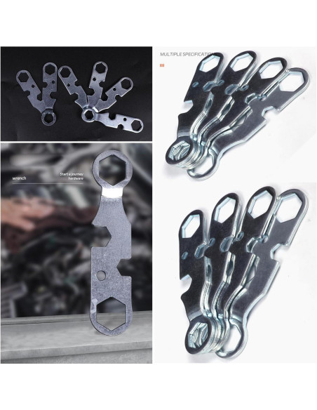 Paquete de 6 Llaves de Patineta SquEqu Universal 90mm Paquete de 6 Llaves de Patineta SquEqu Universal 90mm