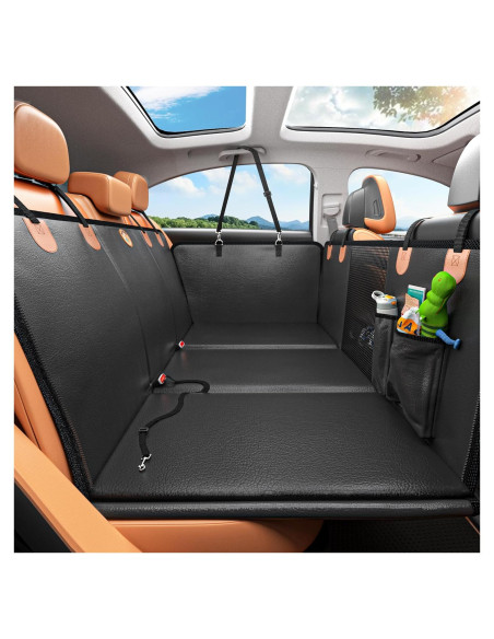 Extensor de Asiento Trasero para Perros MYJAQI 63.5x132cm Extensor de Asiento Trasero para Perros MYJAQI 63.5x132cm