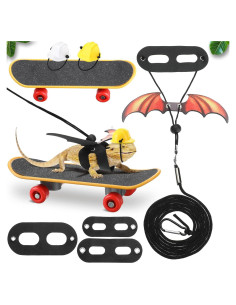 Conjunto de Juguetes para Dragón Barbudo Chivao 5 Piezas Naranja