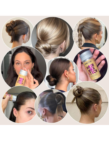 Kit de Horquillas Dolahair 100 Pcs + Barra de Cera para Cabello