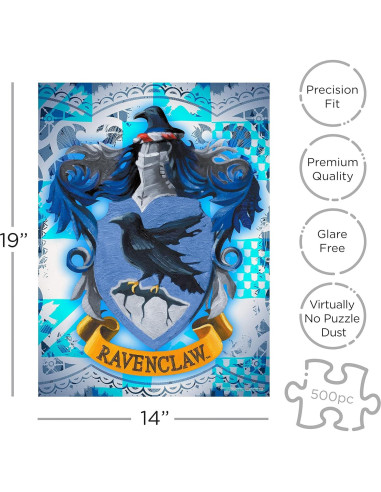 Rompecabezas 500 Piezas AQUARIUS Escudo Ravenclaw 48x35cm