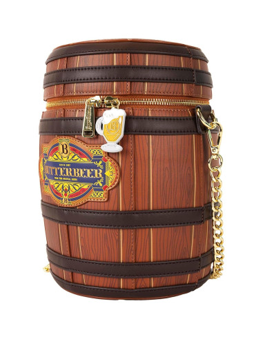 Bolso Cruzado Barrel Cerveza Mantequilla Loungefly 24.6x19x19cm