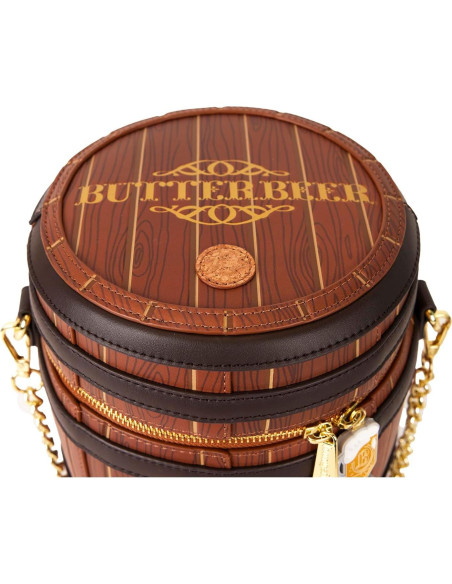 Bolso Cruzado Barrel Cerveza Mantequilla Loungefly 24.6x19x19cm Bolso Cruzado Barrel Cerveza Mantequilla Loungefly 24.6x19x19cm