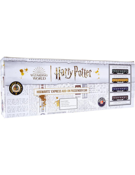 Vagón de tren modelo Hufflepuff Lionel 15x2.55 cm Vagón de tren modelo Hufflepuff Lionel 15x2.55 cm