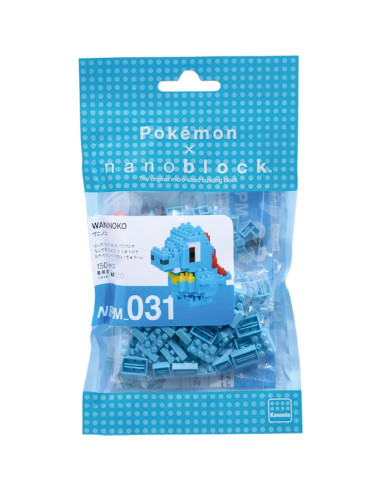 Nanoblock Pokémon Totodile 4.57 cm Kit de Construcción