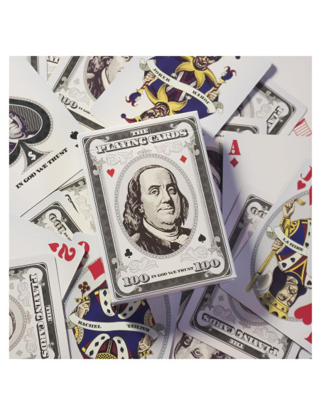 Baraja de Cartas de Juego Dólar Yootado - 54 Piezas Baraja de Cartas de Juego Dólar Yootado - 54 Piezas