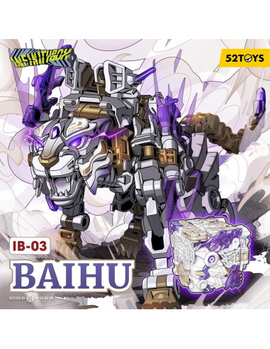 52TOYS Caja Infinita IB-03 Tigre Blanco Juguete Transformable