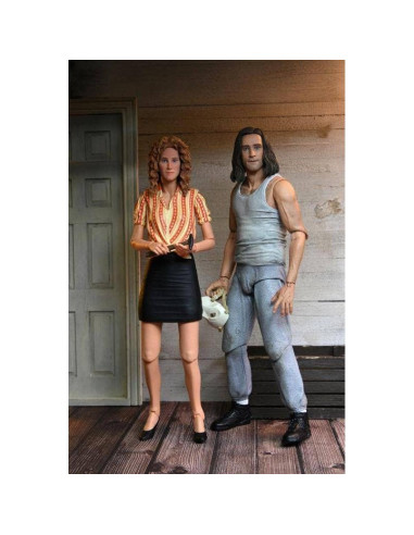 Conjunto de Figuras de Acción NECA Tortugas Ninja 1990 Abril y Casey