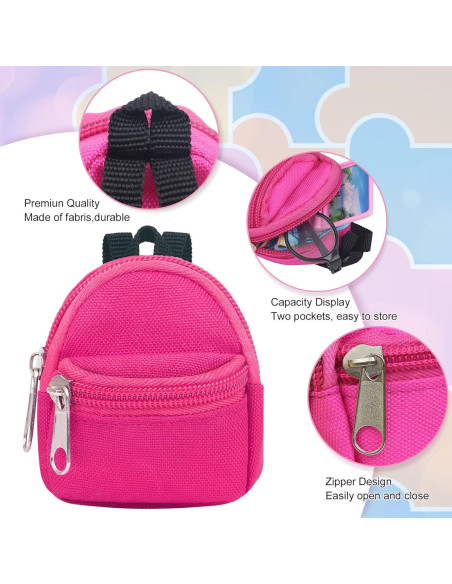 Mochilas de Muñeca Unicornio 6 Piezas - UNICORN ELEMENT Mochilas de Muñeca Unicornio 6 Piezas - UNICORN ELEMENT
