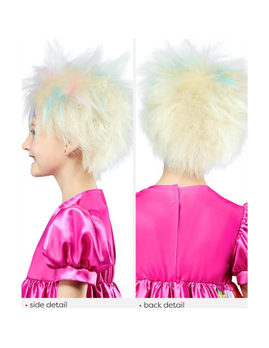 Peluca de Disfraz Rubies Weird Barbie para Niñas - Talla Única