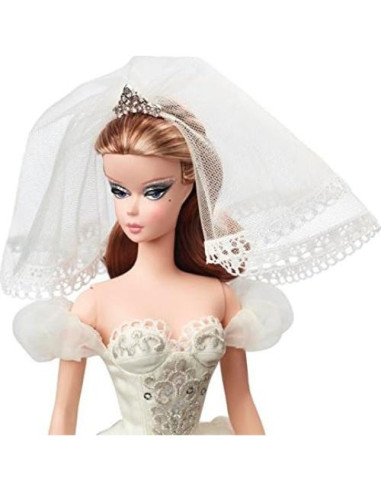 Muñeca Barbie Coleccionista BMFC 2014 Novia con Accesorios