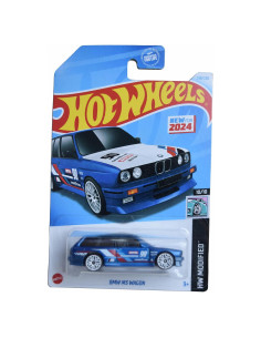 Hot Wheels BMW M3 Wagon Escala 1:64 Azul Modificado