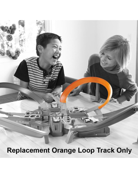 Pista de Bucle Naranja de Reemplazo Mattel para Hot Wheels DTN42 Pista de Bucle Naranja de Reemplazo Mattel para Hot Wheels DTN42
